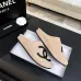 Chanel Classic Double C Suede Closed‑Toe Birkenstock Mules #A68549