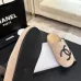 Chanel Classic Double C Suede Closed‑Toe Birkenstock Mules #A68549