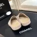 Chanel Classic Double C Suede Closed‑Toe Birkenstock Mules #A68549