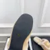 Chanel Double C Turnlock Shearling Lined Mule Slippers #A68538