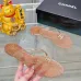 Chanel Jelly Flip Flops TPU Waterproof Beach Sandals #B65288