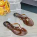 Chanel Jelly Flip Flops TPU Waterproof Beach Sandals #B65290