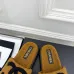 Chanel Women’s Fuzzy Slide Sandals – Mustard & Black CC Logo Slippers with Platform Sole #A69890