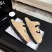 Chanel Women’s Teddy Slippers with CC Logo, Cream Fuzzy Suede-Style Mules #A69878