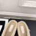 Chanel Women’s White Sheepskin Slippers with Bow Detail & CC Logo #A69898