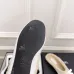 Chanel Women’s White Sheepskin Slippers with Bow Detail & CC Logo #A69898