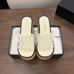 Chanel shoes for Women's Chanel slippers #B65226