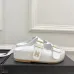 Chanel shoes for Women's Chanel slippers Flat Sandals for women Lola Cruz in leather Heel height:4.5cm Black/Brown/White #B54124