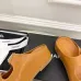 Chanel shoes for Women's Chanel slippers Flat Sandals for women Lola Cruz in leather Heel height:4.5cm Black/Brown/White #B54124