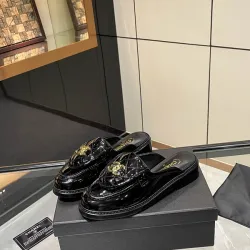 Chanel shoes for Women's Chanel slippers Moccasins Lambskin Fashion #B48546