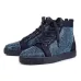2020 Christian Louboutin red bottoms men women fashion luxury designer shoes spike high top sneakers black white bred grey leather suede flats casual shoe #99896751