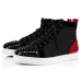2020 Christian Louboutin red bottoms men women fashion luxury designer shoes spike high top sneakers black white bred grey leather suede flats casual shoe #99896751