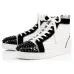 2020 Christian Louboutin red bottoms men women fashion luxury designer shoes spike high top sneakers black white bred grey leather suede flats casual shoe #99896751
