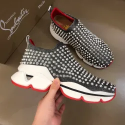 2019 Christian Louboutin Shoes for Men CL original AAAA quality Sneakers (3 colors) #9124739