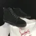 Christian Louboutin Louis Orlato Suede Low/High Top Sneakers Black #999929915