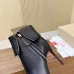 Christian Louboutin Black Leather Ankle Boots with Pointed Toe, 100mm Stiletto Heel & Red Sole #A69801