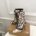 Christian Louboutin Tie-Dye Lace-Up Ankle Boots with Red Sole & Green Trim – Women’s High-Heel Boots #A69839