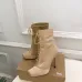 Christian Louboutin Women’s Beige Lace-Up Ankle Boots with 10cm Stiletto Heel & Red Sole #A69836