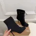 Christian Louboutin Women’s Black Lace-Up Ankle Boots with 10cm Stiletto Heel & Red Sole #A69835