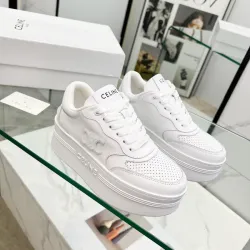 CELINE - BLOCK SNEAKER WITH TRIOMPHE IN CALFSKIN #B48879