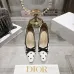Dior 26SS Runway Embroidered Pointed‑Toe Pumps 8.5cm Heel #A68652