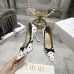 Dior 26SS Runway Embroidered Pointed‑Toe Pumps 8.5cm Heel #A68652