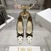 Dior 26SS Runway Embroidered Pointed‑Toe Pumps 8.5cm Heel #A68653