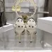Dior 26SS Runway Embroidered Pointed‑Toe Pumps 8.5cm Heel #A68653
