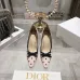 Dior 26SS Runway Embroidered Pointed‑Toe Pumps 8.5cm Heel #A68654