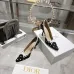Dior 26SS Runway Embroidered Pointed‑Toe Pumps 8.5cm Heel #A68655