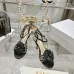 Dior Spring Summer New High-Heel 7.5 cm Sandals  Butterfly  Floral Design   #B63458