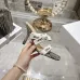 Snake Print Dior Style High Heel Mule Sandals for Women 8.5cm #B63460