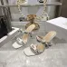 Snake Print Dior Style High Heel Mule Sandals for Women 8.5cm #B63462