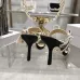 Snake Print Dior Style High Heel Mule Sandals for Women 8.5cm #B63463