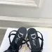 Dior CD Buckle One‑Strap High‑Heel Slide Sandals 8.5cm Heel #A68583