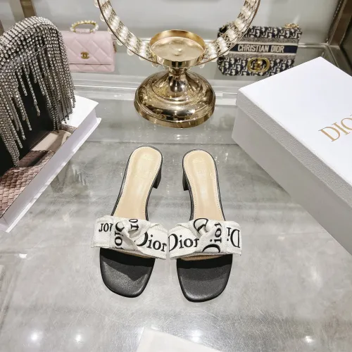 Dior Shoes for Dior Slippers for women Heel height:4cm #B65269