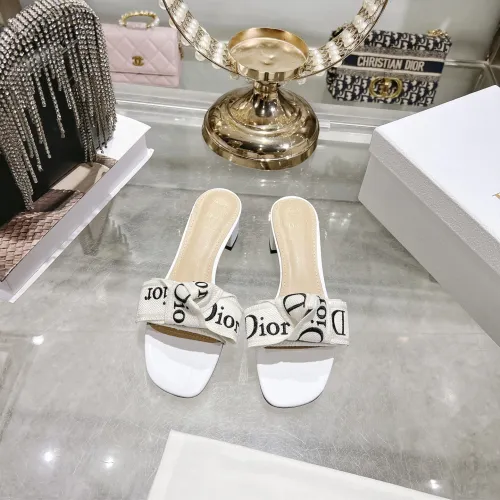 Dior Shoes for Dior Slippers for women Heel height:4cm #B65271