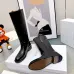 Dior 2026 AW British Style Leather Knee High Boots #A68528