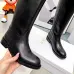 Dior 2026 AW British Style Leather Knee High Boots #A68528