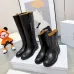 Dior 2026 AW British Style Leather Knee High Boots #A68528