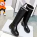 Dior 2026 AW British Style Leather Knee High Boots #A68529