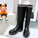 Dior 2026 AW British Style Leather Knee High Boots #A68529