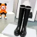 Dior 2026 AW British Style Leather Knee High Boots #A68529