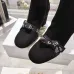 Dior Black Suede Ankle Boots for Women with Logo Ribbon Strap & Block Heel #A69851