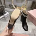 Dior J'ADIOR CD Logo Bow Chunky Heel Ankle Boots 8cm Heel #A68554
