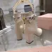 Dior J'ADIOR CD Logo Bow Chunky Heel Ankle Boots 8cm Heel #A68555
