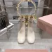 Dior J'ADIOR CD Logo Bow Chunky Heel Ankle Boots 8cm Heel #A68555