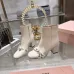 Dior J'ADIOR CD Logo Bow Chunky Heel Ankle Boots 8cm Heel #A68557
