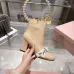 Dior J'ADIOR CD Logo Bow Chunky Heel Ankle Boots 8cm Heel #A68558