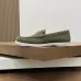 Dior Men’s Suede Leather Loafers, Calfskin Lining, Logo Hardware Detail #A67796